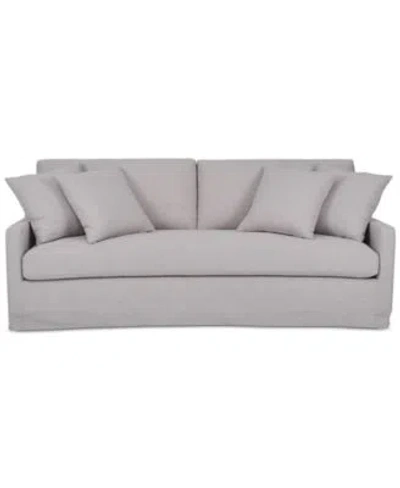 Shop Macy's Keiffer Fabric Sofa Collection Created For Macys In Peyton Pearl