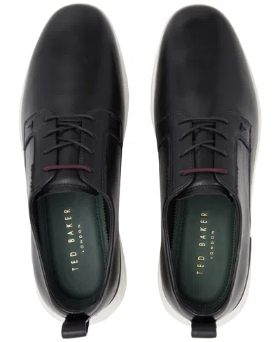 Shop Ted Baker Men's Dorset Derby Hybrid Sneakers In Black