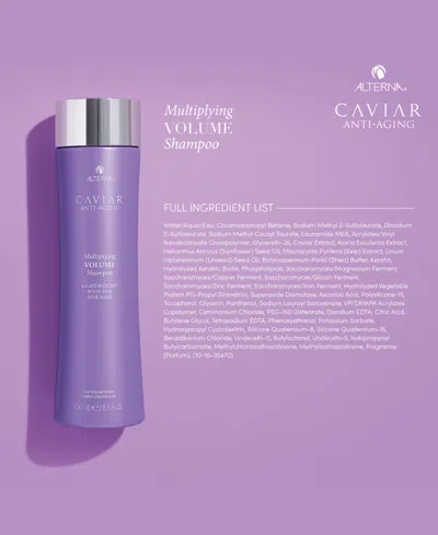 Alterna Caviar Anti-aging Multiplying Volume Shampoo 8.5 oz In No Color