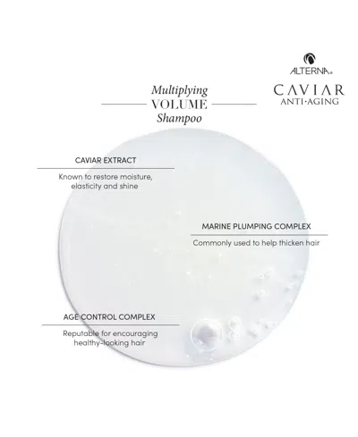 Alterna Caviar Anti-aging Multiplying Volume Shampoo 8.5 oz In No Color