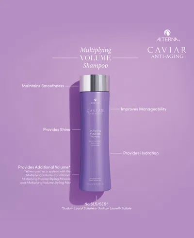 Alterna Caviar Anti-aging Multiplying Volume Shampoo 8.5 oz In No Color