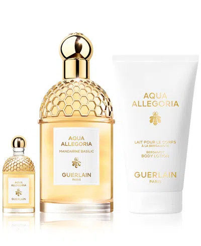 Shop Guerlain 3-pc. Aqua Allegoria Mandarine Basilic Eau De Toilette Gift Set In No Color