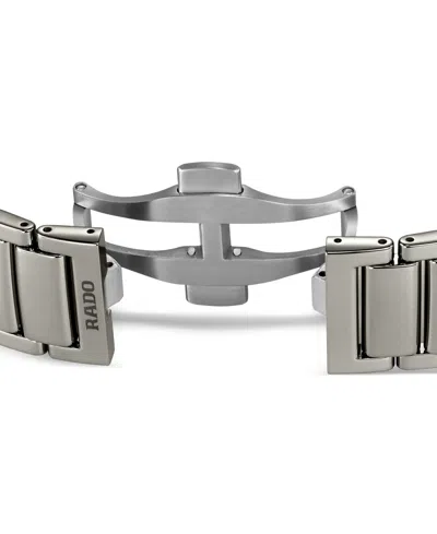 Shop Rado Unisex Swiss Automatic True Gray Plasma Titanium Bracelet Watch 40mm In No Color