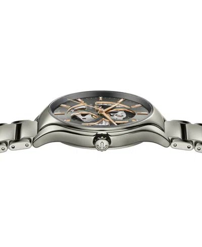 Shop Rado Unisex Swiss Automatic True Gray Plasma Titanium Bracelet Watch 40mm In No Color