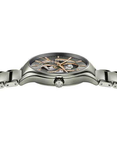 Rado Unisex Swiss Automatic True Gray Plasma Titanium Bracelet Watch 40mm In No Color