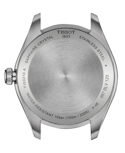 Shop Tissot Unisex Swiss Pr 100 Cream Leather Strap Watch 34mm In No Color