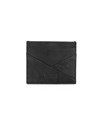 Shop Kenneth Cole Reaction Men's Rfid Leather Slimfold Wallet With Removable Magnetic Card Case In Brown