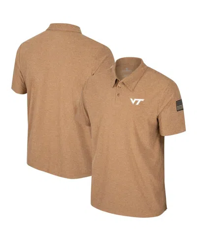 Shop Colosseum Men's  Khaki Virginia Tech Hokies Oht Military-inspired Appreciation Cloud Jersey Desert Po