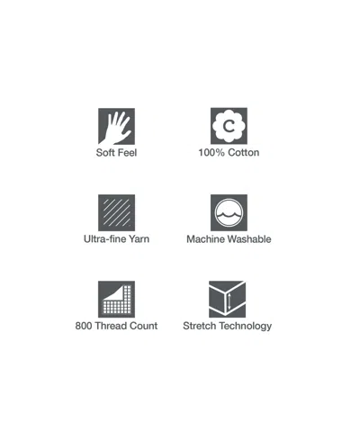 Charter Club Sleep Luxe 800 Thread Count 100% Cotton 4-pc. Sheet Set, Full, Exclusively At Macy's In Pool