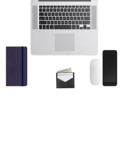 Kenneth Cole Reaction Men's Rfid Leather Slimfold Wallet With Removable Magnetic Card Case In Gray