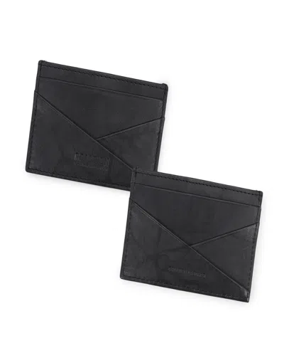Kenneth Cole Reaction Men's Rfid Leather Slimfold Wallet With Removable Magnetic Card Case In Gray