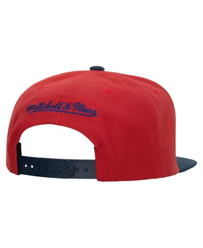 Mitchell & Ness Men's  Red Montreal Canadiens Core Team Ground 2.0 Snapback Hat In Red
