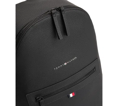 Shop Tommy Hilfiger Men's Essential Backpack In Black
