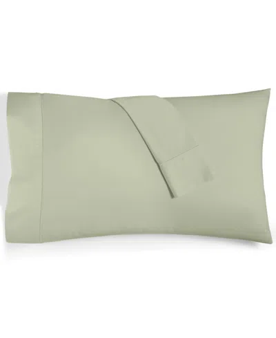 Charter Club Sleep Luxe 800 Thread Count 100% Cotton Pillowcase Pair, Standard, Exclusively At Macy's In Aloe