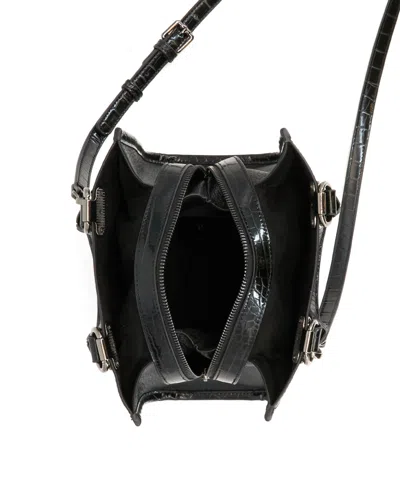 Like Dreams Hudson Satchel Small Tote Bag In Black