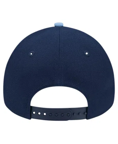 New Era Navy Sporting Kansas City 2024 Kick Off Collection 9forty A-frame Adjustable Hat In Navy