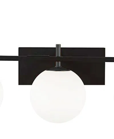 Dainolite Vivaldi 5-light Vanity-light In Matte Black,white