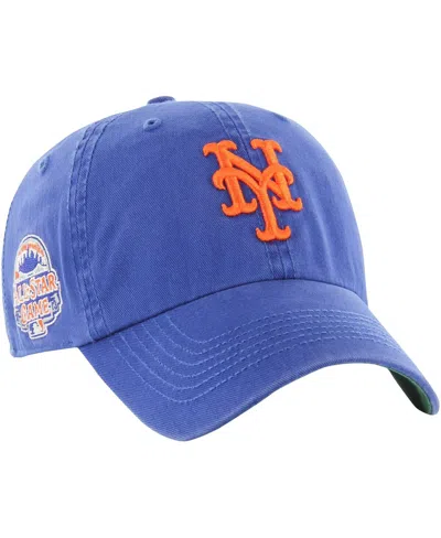 47 Brand Men's ' Royal New York Mets Sure Shot Classic Franchise Fitted Hat In Royal