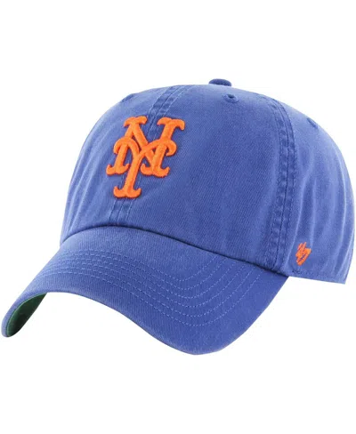 47 Brand Men's ' Royal New York Mets Sure Shot Classic Franchise Fitted Hat In Royal