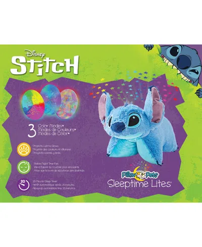 Pillow Pets Disney Lilo Stitch Stitch Sleeptime Lite In Blue