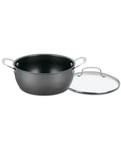 Shop Cuisinart Chefs Classic Hard Anodized 5-qt. Chili Pot With Cover In Nonstick Hard Anodized