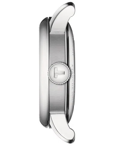 Shop Tissot Women's Swiss Automatic Le Locle Diamond Accent Stainless Steel Bracelet Watch 29mm In No Color
