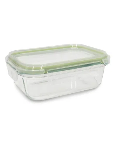 Shop Sedona 6 Piece Rectangle Glass Storage Container Set In Light Sand