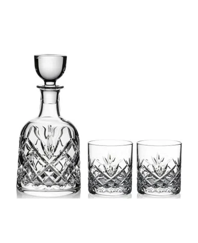 Shop Marquis Patterson Barware Decanter, 3 Piece Set In Clear