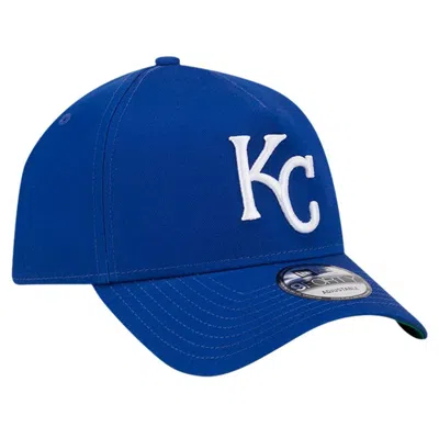 Shop New Era Royal Kansas City Royals Team Color A-frame 9forty Adjustable Hat