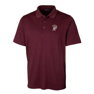 Shop Cutter & Buck Burgundy Mississippi State Bulldogs Forge Stretch Polo
