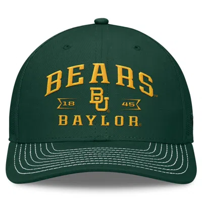 Shop Top Of The World Green Baylor Bears Carson Trucker Adjustable Hat