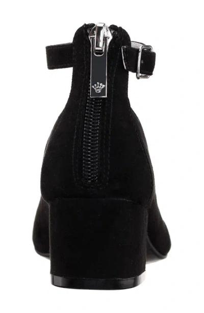 Shop Nina Lennie Dress Shoe In Black Suede
