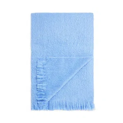 Shop Matouk Bruno Throw In Azure