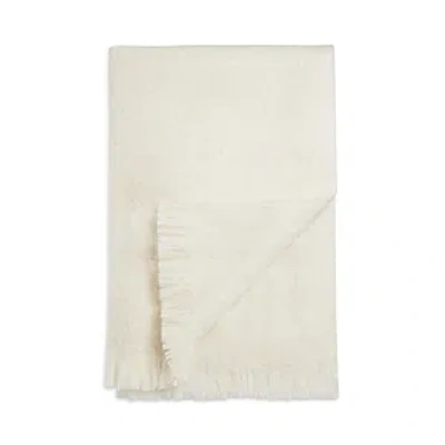 Shop Matouk Bruno Throw In Parchment