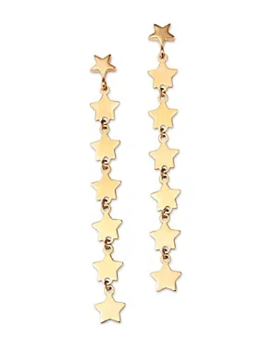 Shop Moon & Meadow 14k Yellow Gold Star Drop Earrings