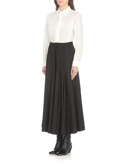 Shop Yohji Yamamoto Skirts Black