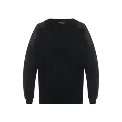 Shop Amiri Wool Sweater In Black