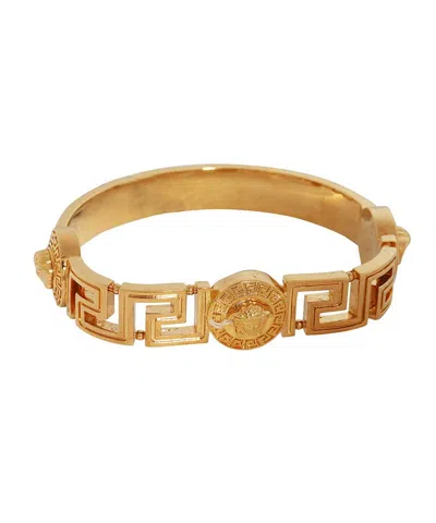 Shop Versace Golden Metal Bracelet