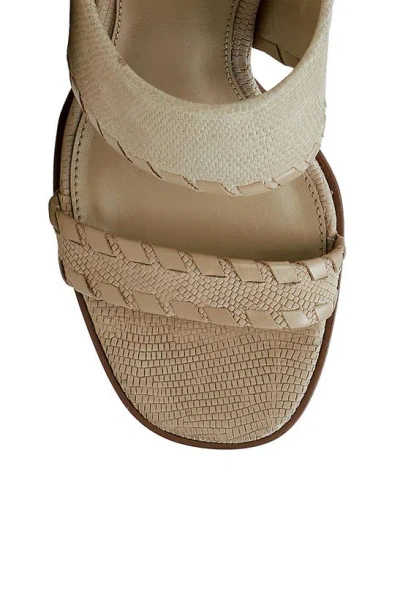 Shop Vince Camuto Kafinny Whipstitch Slide Sandal In Tortilla