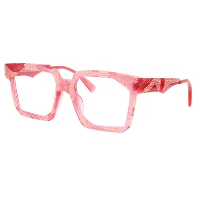 Shop Kuboraum Eyeglass In Pink