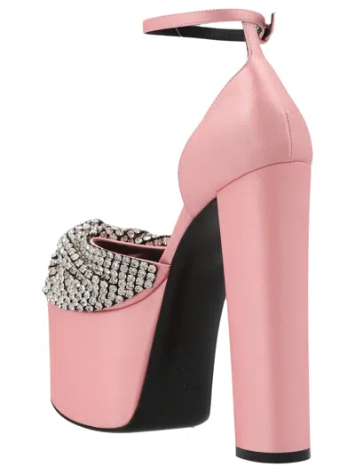 Shop Sergio Rossi Evangelie Sandals Pink