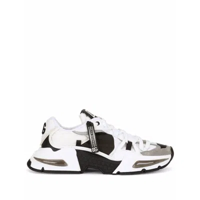 Shop Dolce & Gabbana Sneakers In White/black