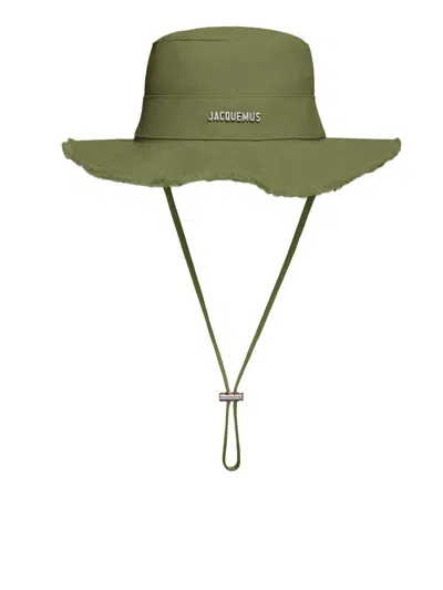 Shop Jacquemus Hat In Green