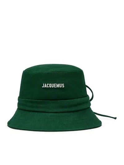 Shop Jacquemus Hat In Green