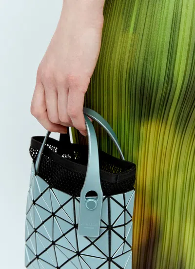 Shop Bao Bao Issey Miyake Women Lucent Boxy Prism Handbag In Blue