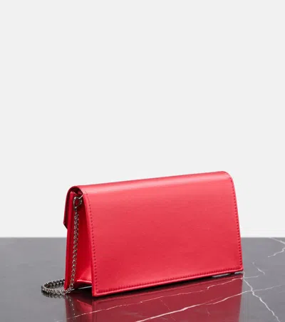 Shop Dior Christian  Women Small Logo Crepe Satin Clutch In Pink