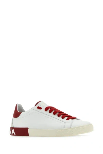 Shop Dolce & Gabbana Man Sneakers In White