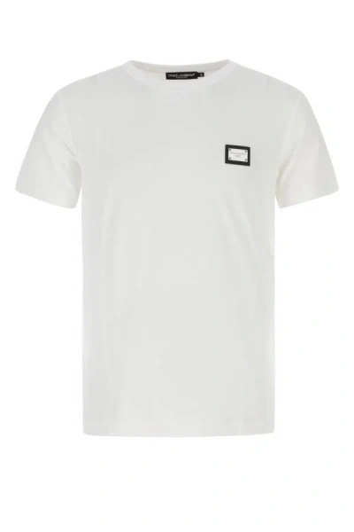 Shop Dolce & Gabbana Man T-shirt In White