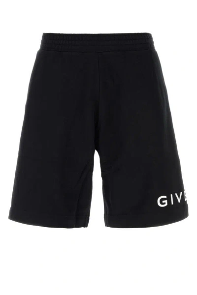Shop Givenchy Man Shorts In Black