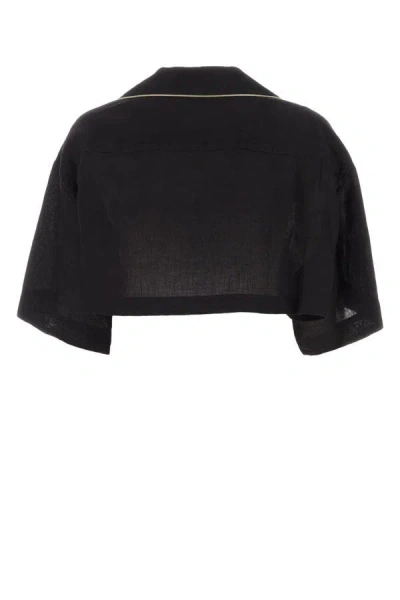Shop Palm Angels Woman Camicia In Black